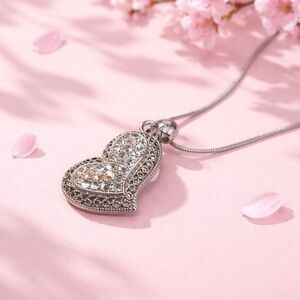 Silver Heart Necklace